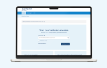 Screenshot van de website open.overheid.nl